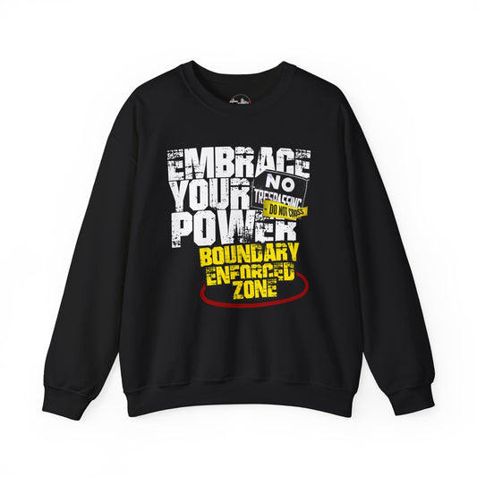 Boundary Enforced Zone Heavy Blend™ Crewneck KMB Sweatshirt