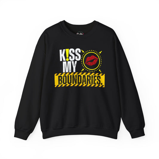 Kiss My Boundaries Heavy Blend™ Crewneck Sweatshirt