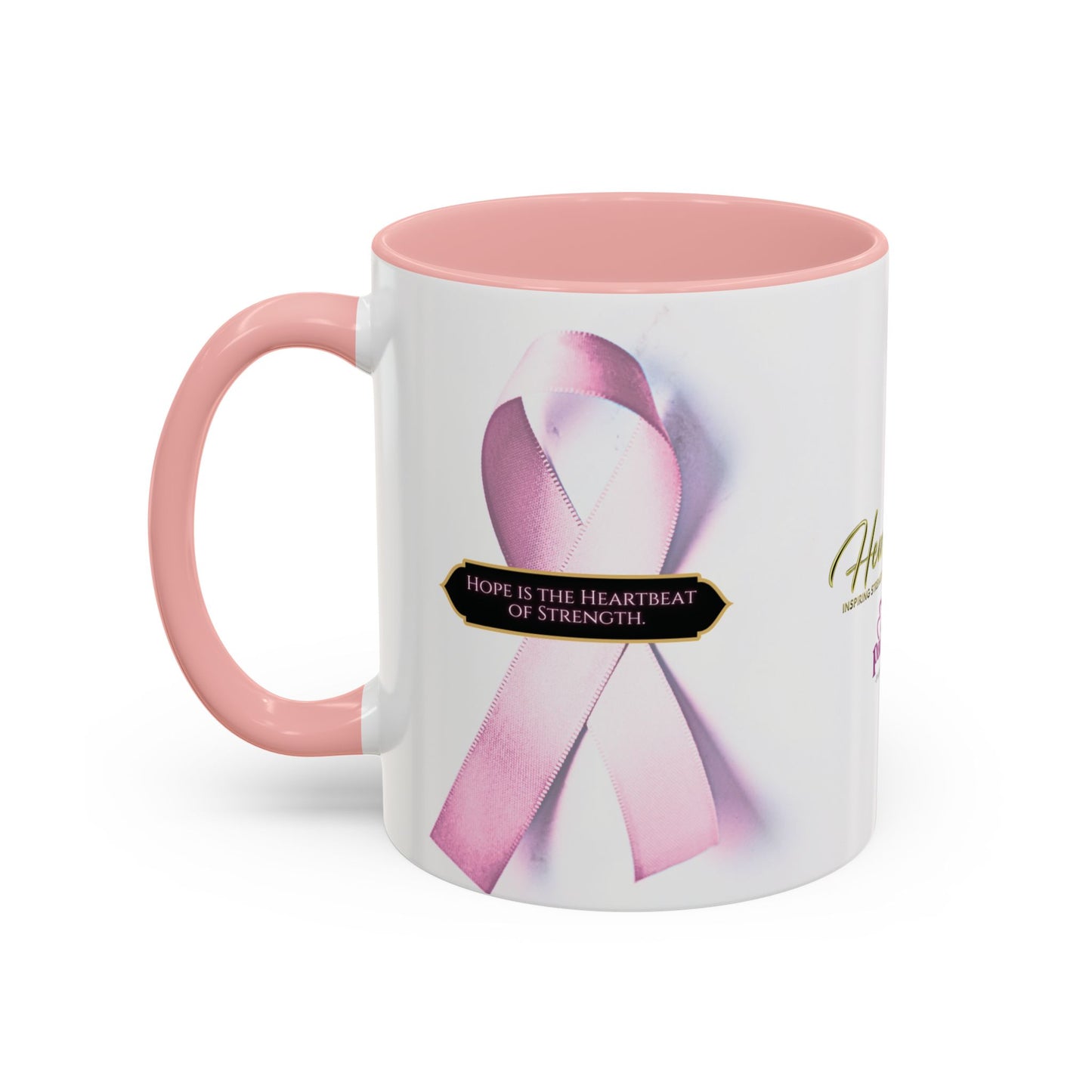 Hope is the Heartbeat of Strength HeartHope Coffee Mug