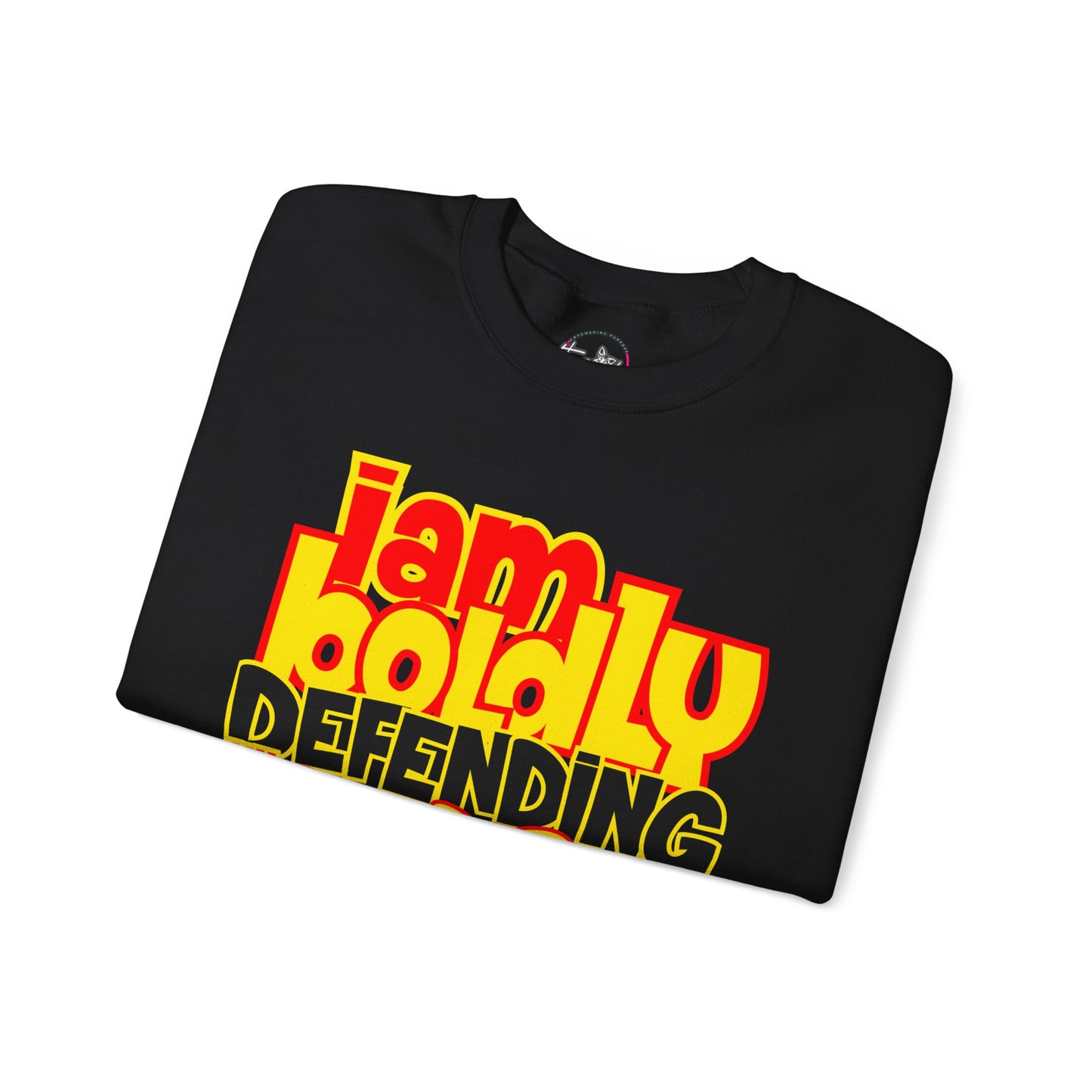 Boldly Defending My Boundaries Heavy Blend™ Crewneck Sweatshirt