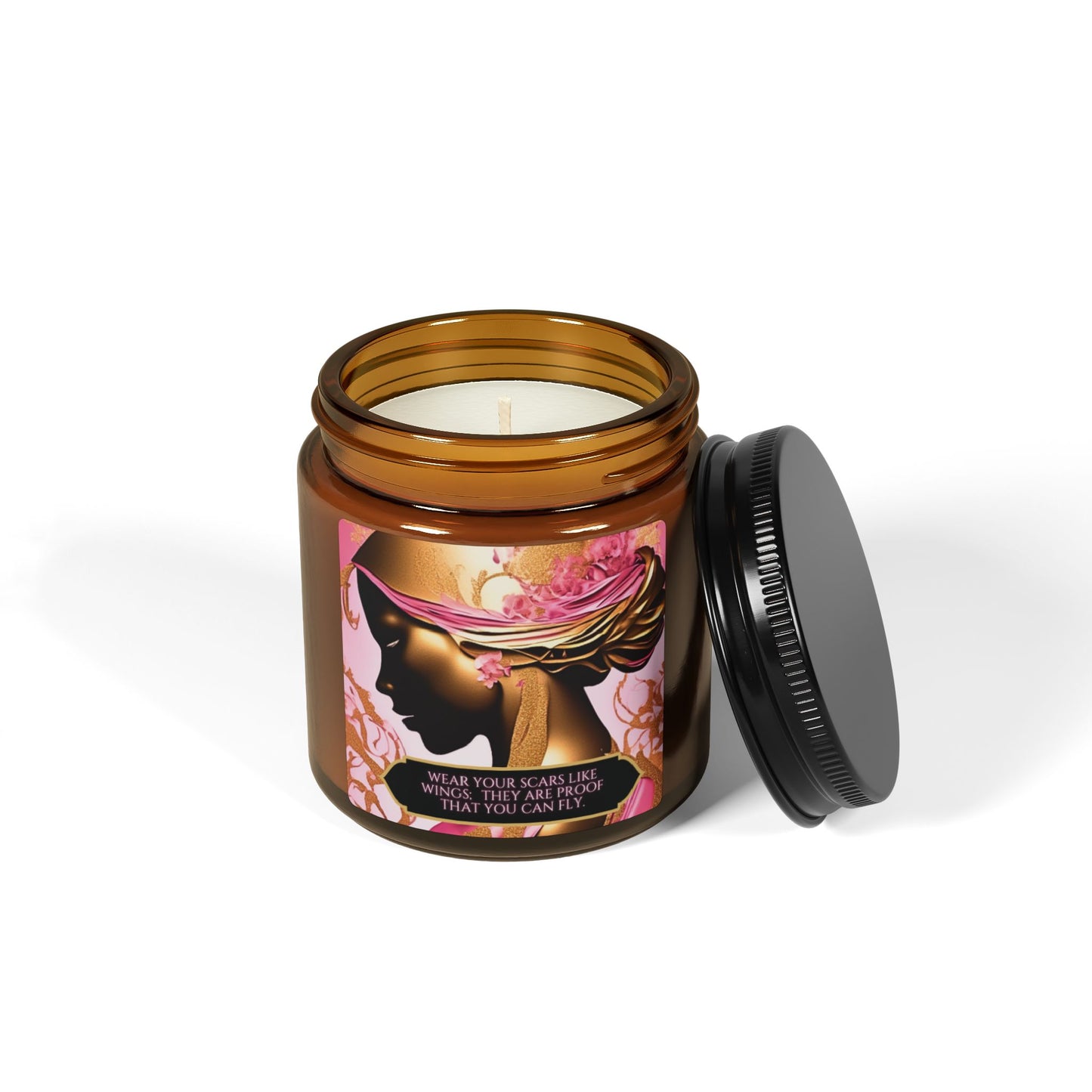 Graceful Elegance Scented Soy HeartHope Candle