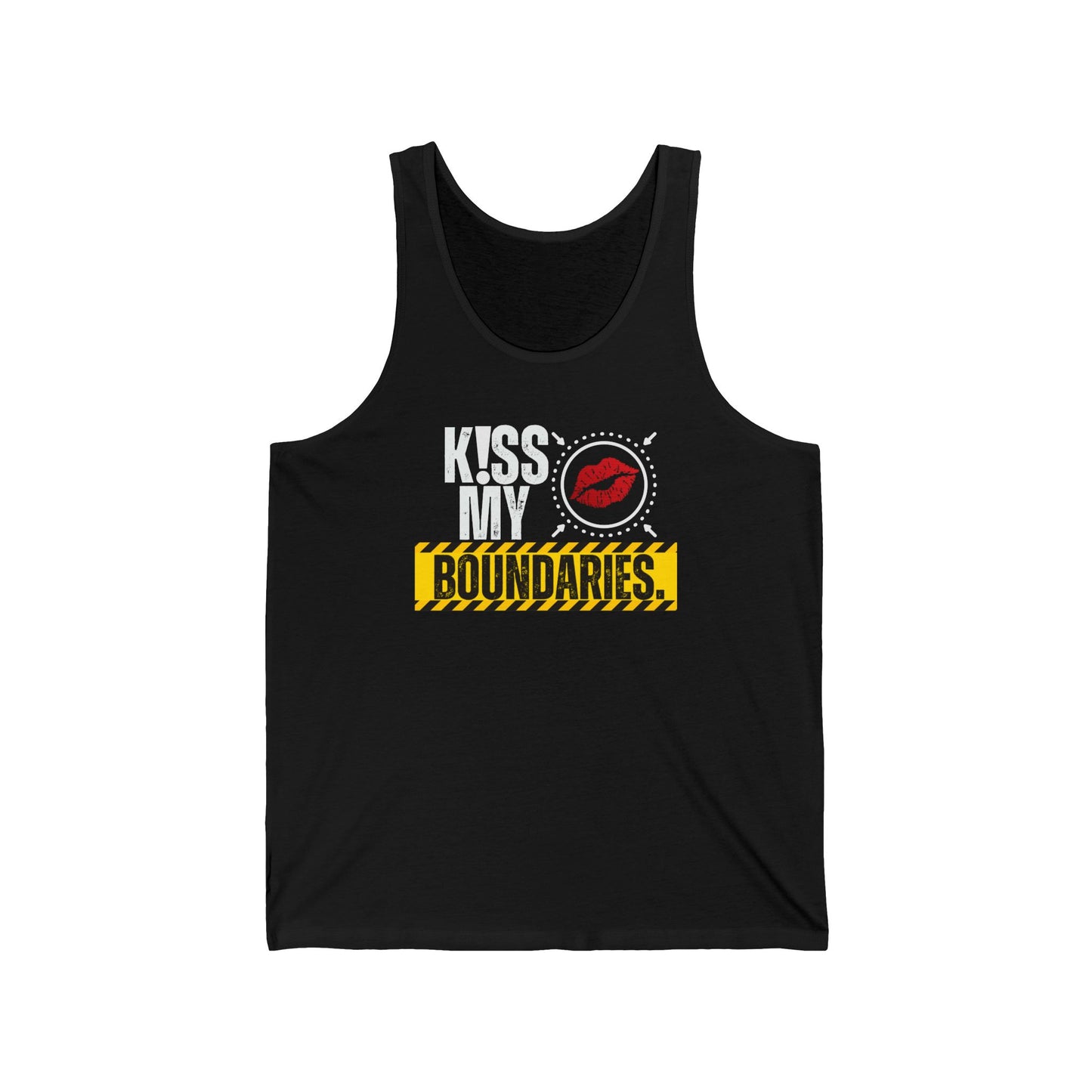 Kiss My Boundaries Jersey Tank