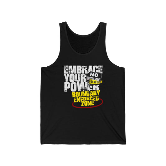 Embrace Your Power Unisex Jersey Tank