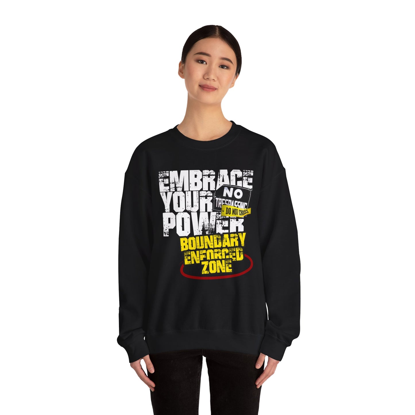 Boundary Enforced Zone Heavy Blend™ Crewneck KMB Sweatshirt